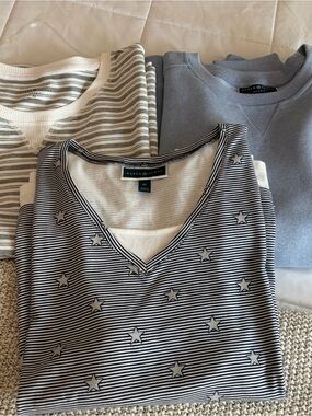 Set of 3 Karen Scott tops/sweatshirt.  NWT size XL